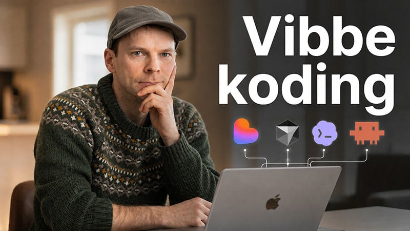 Vibbekoding for nybegynnere med kursholder Espen Faugstad