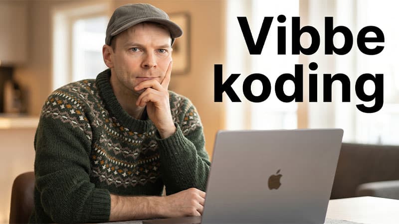 Vibbekoding for nybegynnere med kursholder Espen Faugstad