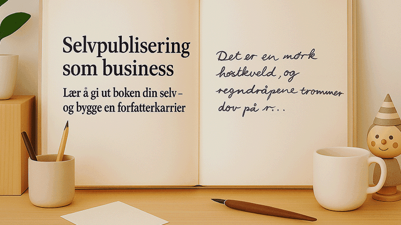 Selvpublisering: Gi ut egen bok med kursholder Heidi Mandal