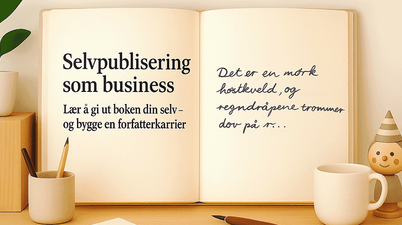 Selvpublisering: Gi ut egen bok laget av Heidi Mandal