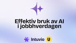 AI i jobbhverdagen