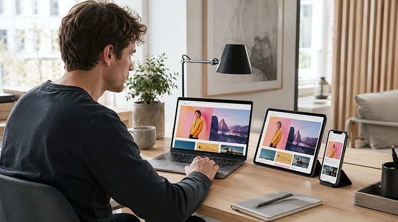 Kursbilde for nettstudiet Frontend-utvikler