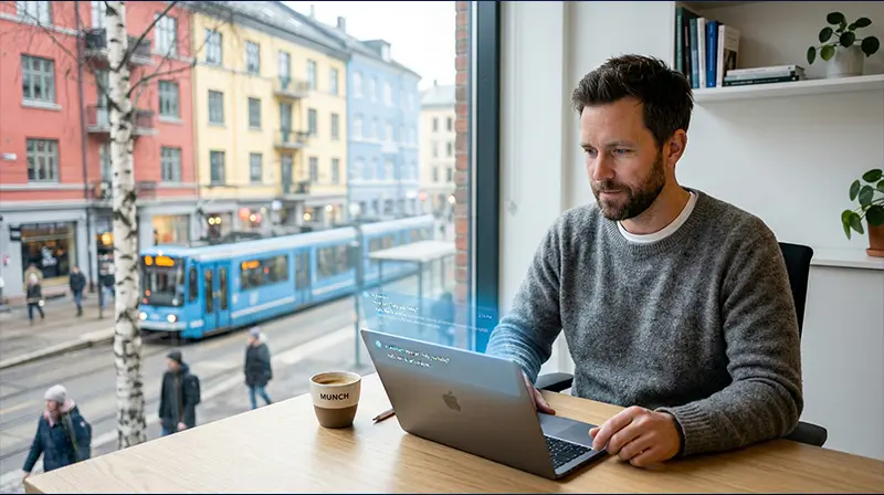 Kursbilde for nettstudiet KI for arbeidslivet