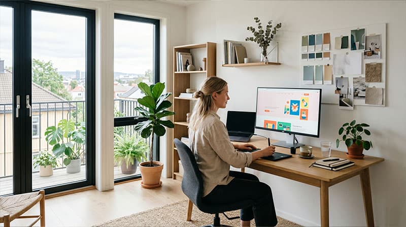 Kursbilde for nettstudiet Webdesigner